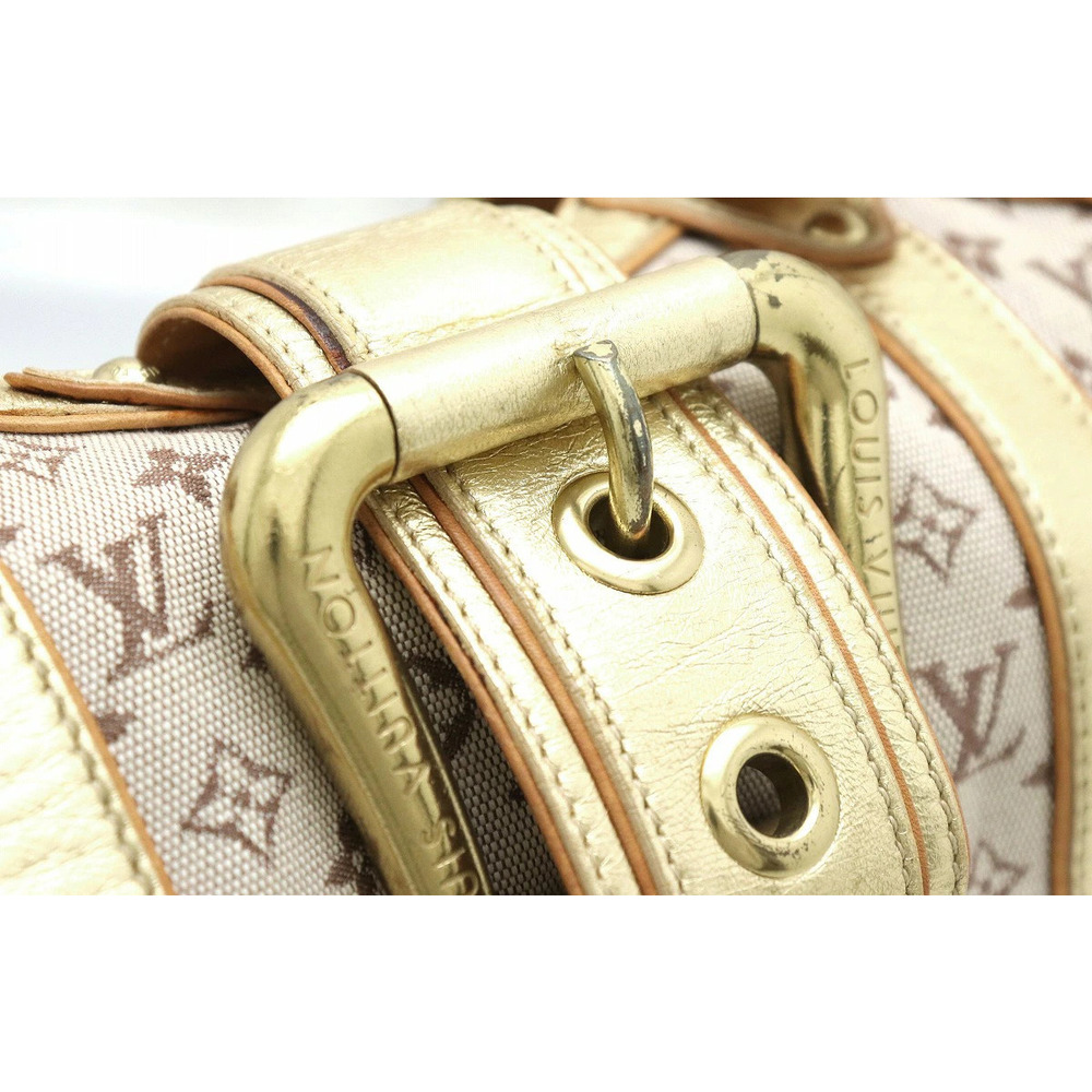 LOUIS VUITTON Monogram Lin Rada Collection Handbag Beige - Picture 6 of 9